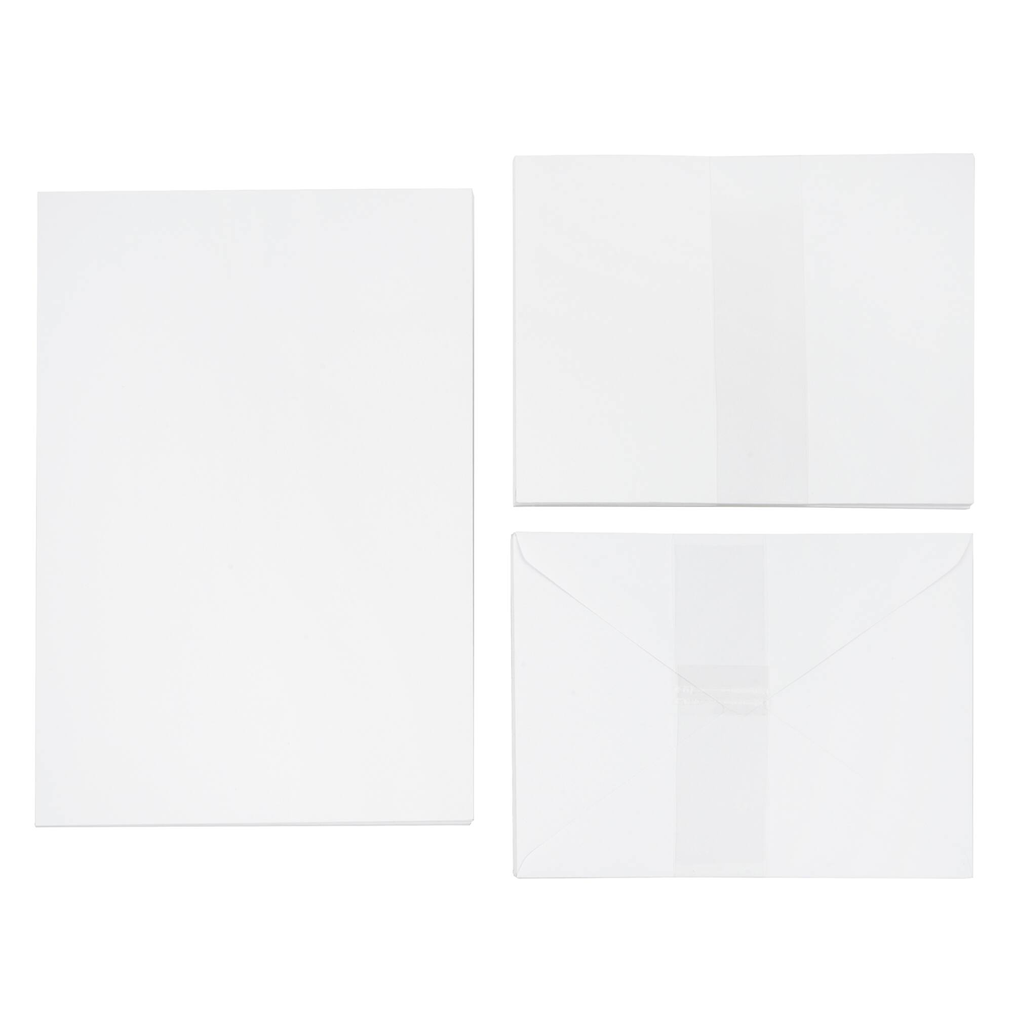 Small White Cards & Envelopes by Recollections®, 4" x 5.5"
